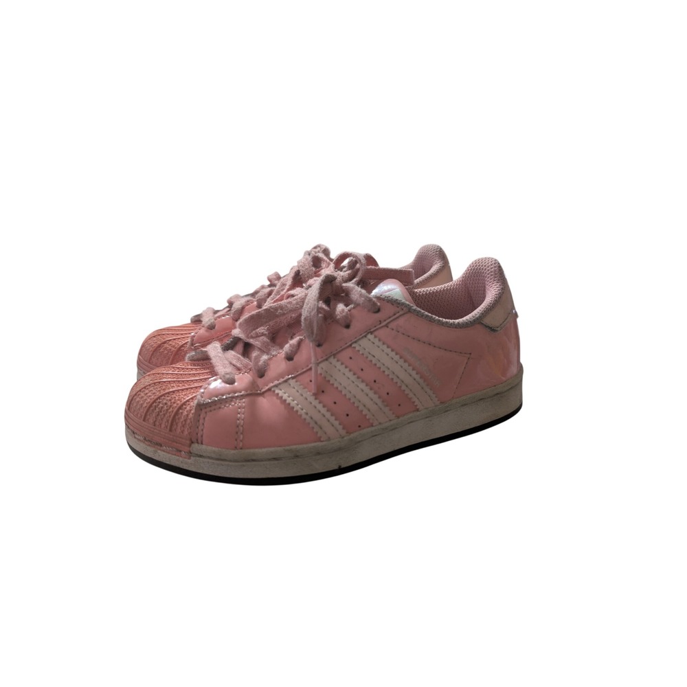 Adidas Superstar Miss Piggy Leather Shoes Kids 13K F4 - Picture 1 of 5
